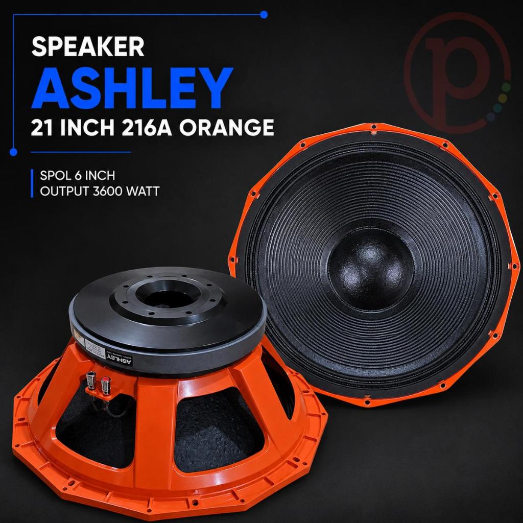 Speaker Ashley 21 Inch 216A Orange / Spk Komponen Ashley 21 " PD 216 A Oranye