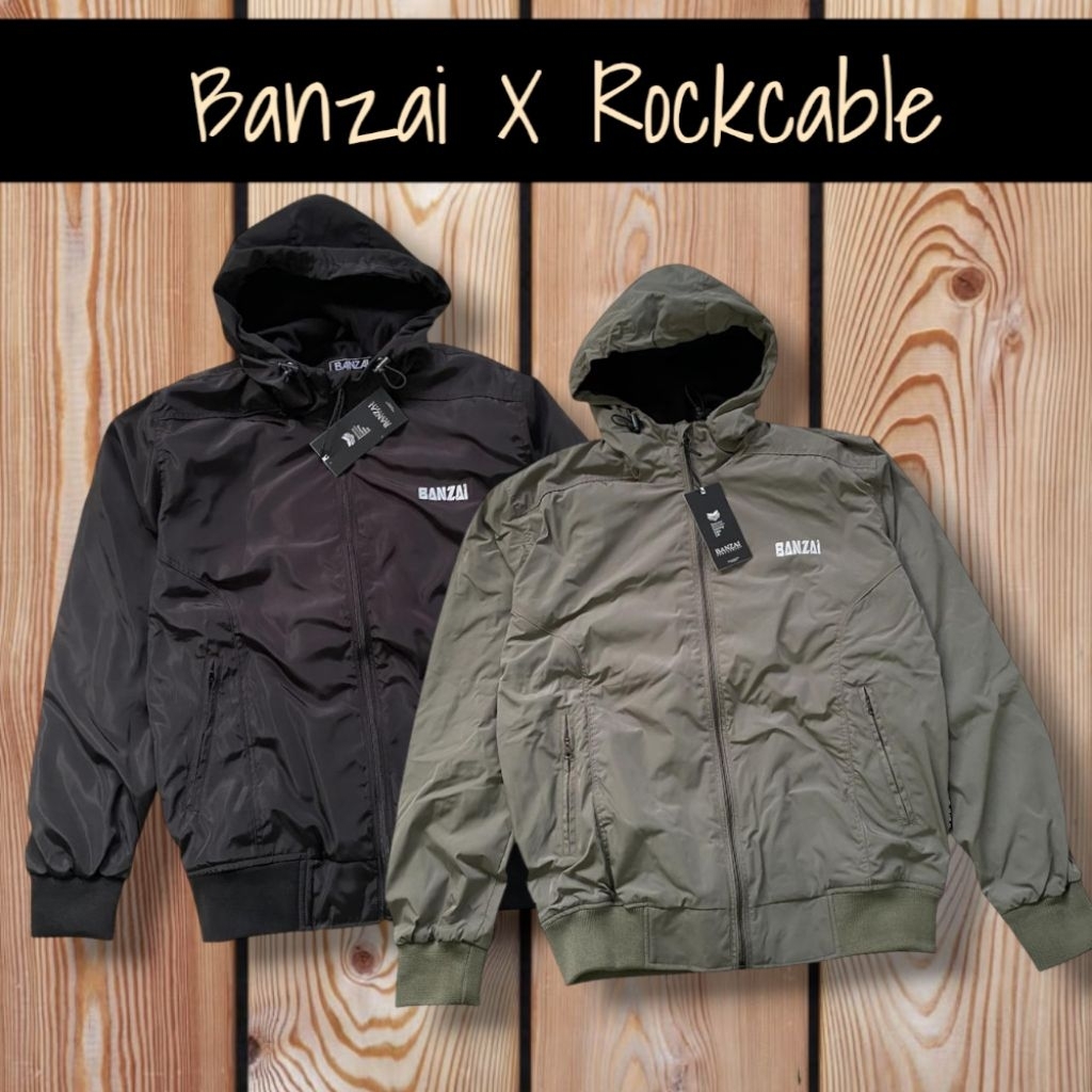 Jaket Parasut ROCKCABLE/BANZAI ORIGINAL