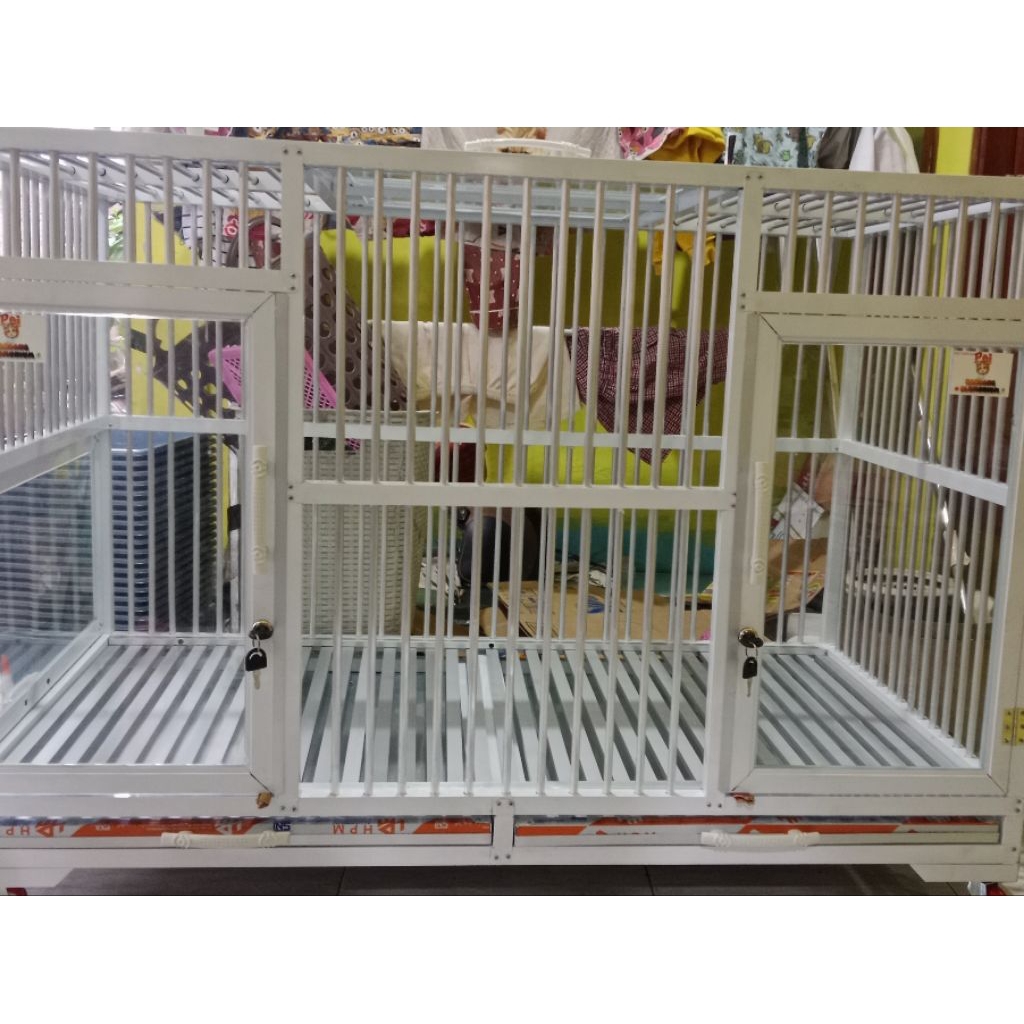 kandang almunium anjing kecil