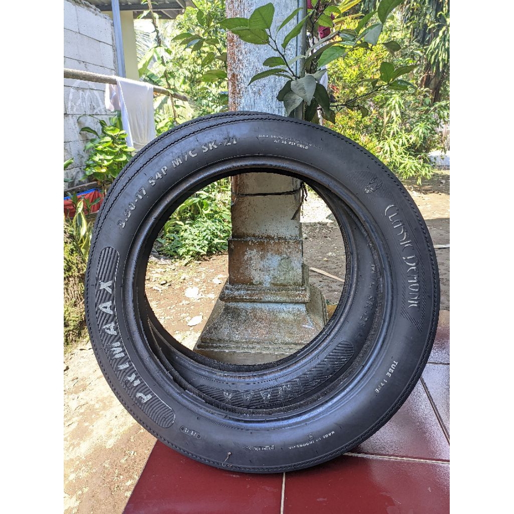 Ban primax Classic 3.50 ring 17 satuan bekas