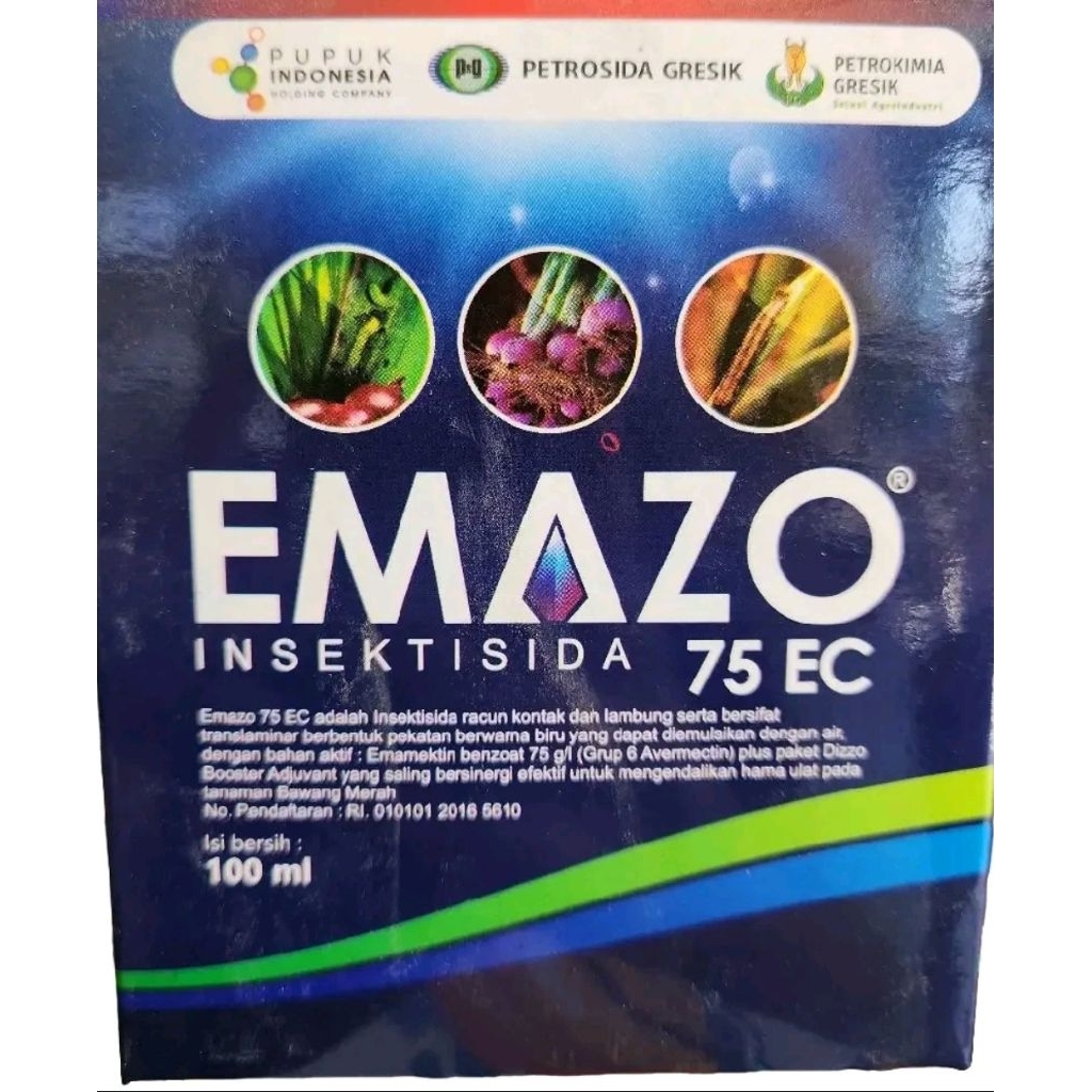Insektisida Emazo blue 75 Ec. 100 ml