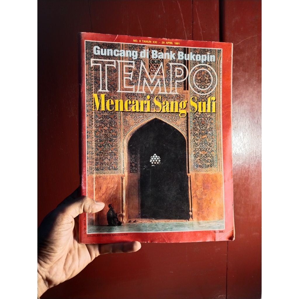 majalah tempo mencari sang sufi tahun 1991