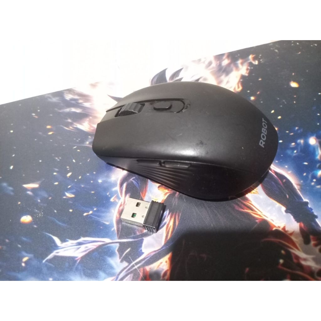 TERMURAH mouse wireless merk robot second
