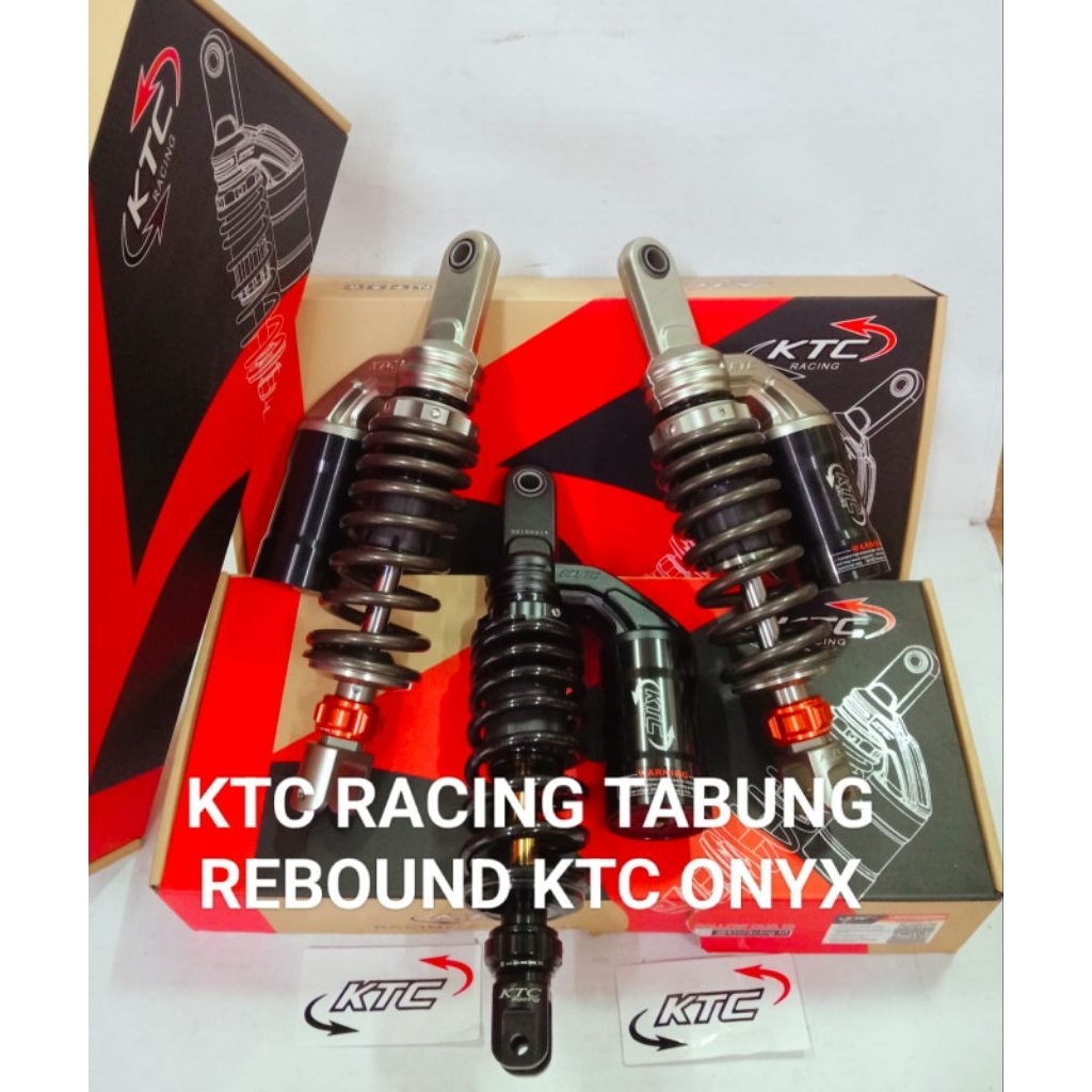 SHOCK/SHOK SOK BELAKANG KTC TABUNG TIPE KTX ONYX REBOUND ASLI UKURAN 310MM DAN 330MM VARIO 125/150 B