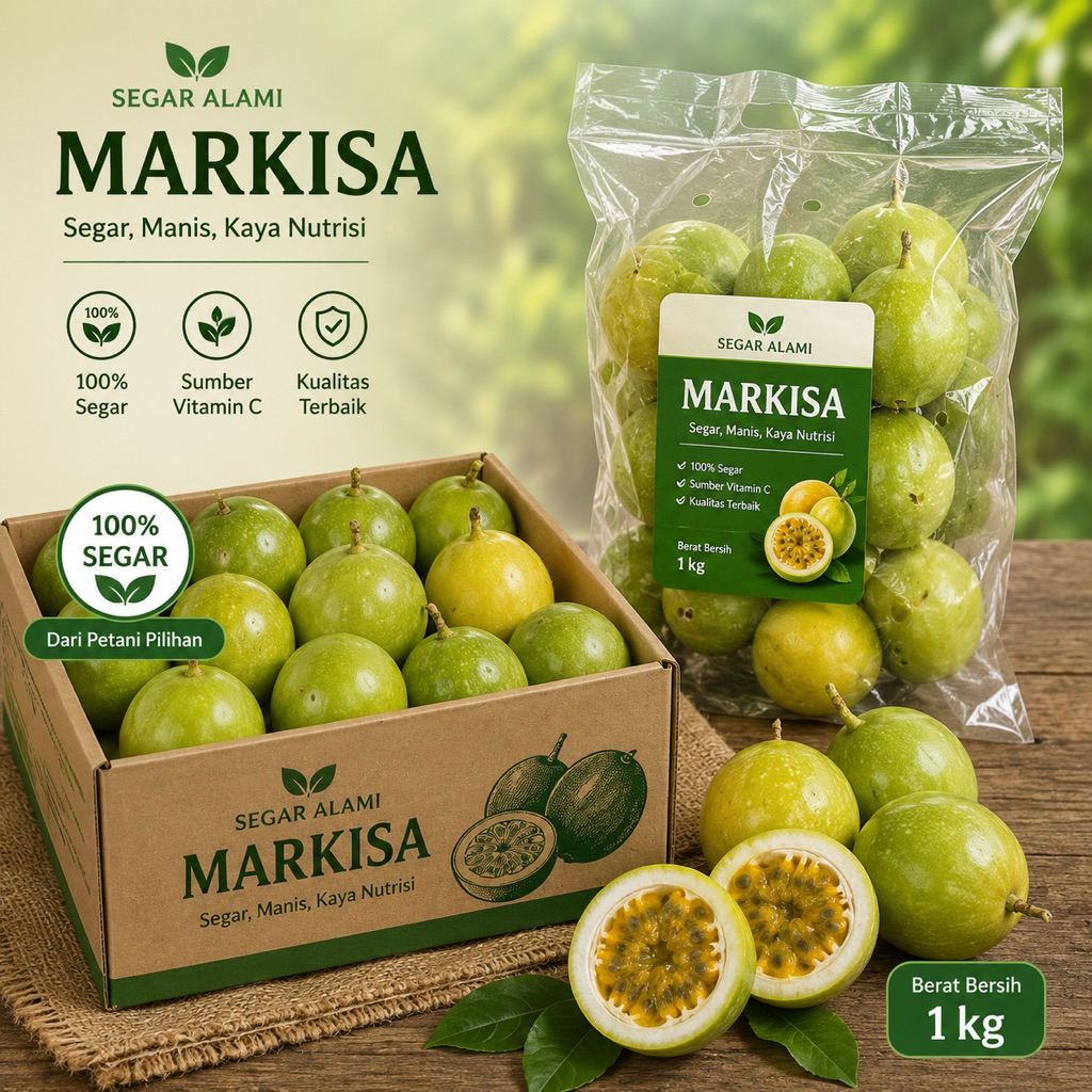 Markisa segar buah markisa 1kg Segar