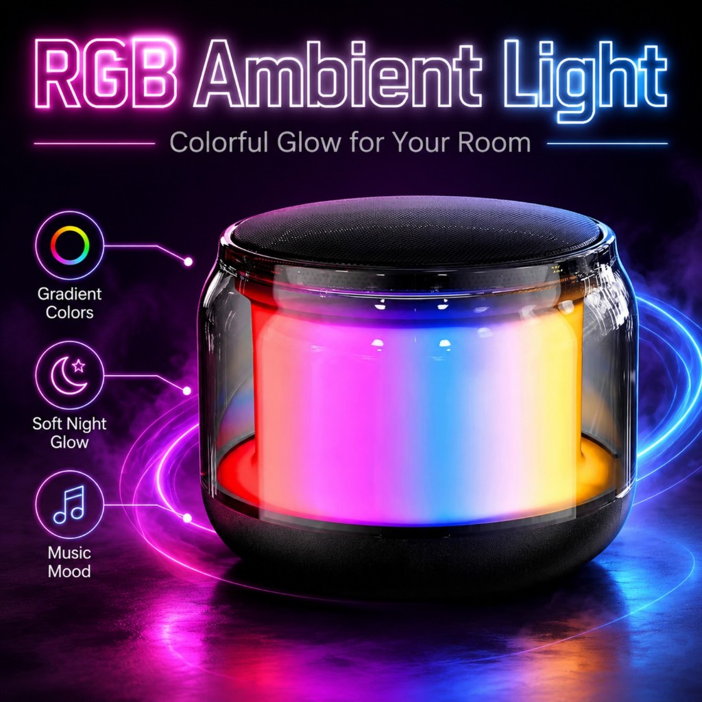 YIBAO LENTIVEN Speaker Portable Bluetooth Wireless Tahan Air Waterproof