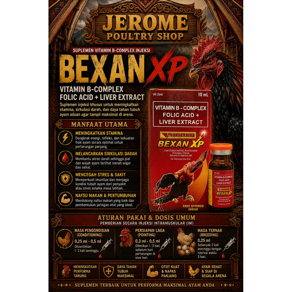 BEXAN XP 10 ML VITAMIN AYAM