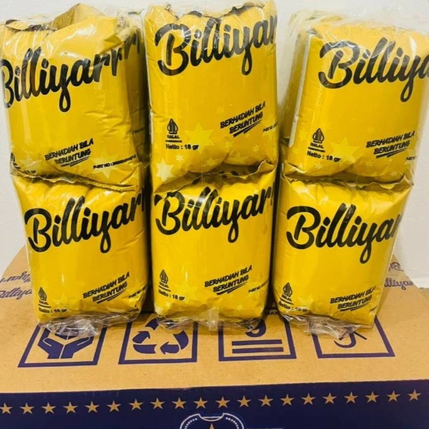 Ciki Billiyar Snack Untung Hadiah Uang jika beruntung 1 Bal Isi 10 Pcs | Snack