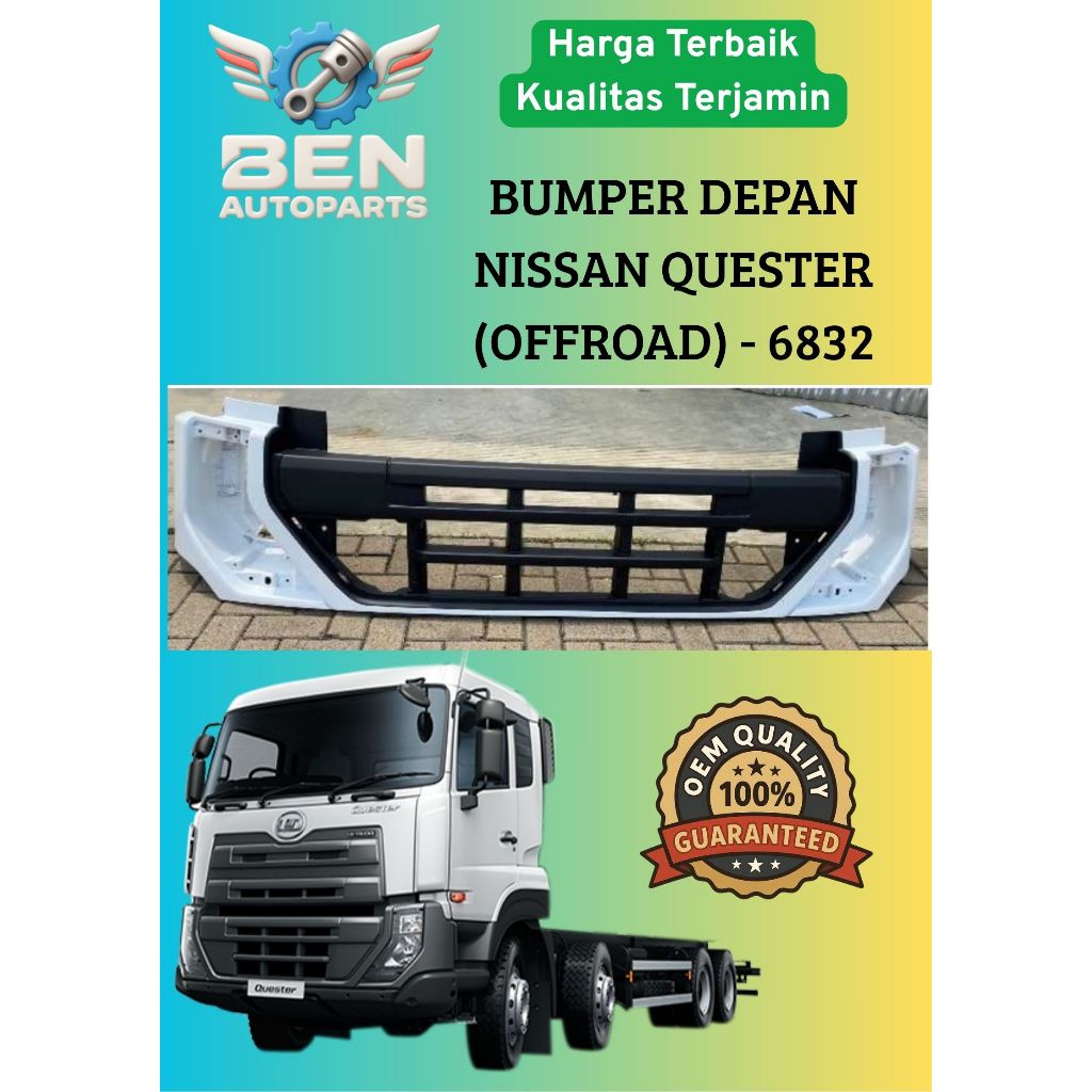 BUMPER DEPAN NISSAN QUESTER (OFFROAD) - 6832