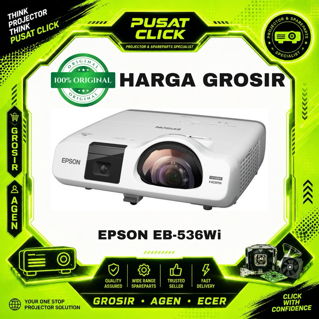 PROYEKTOR EPSON EB-536Wi ORIGINAL