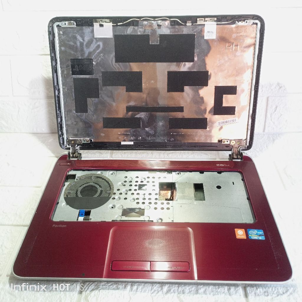 Casing body kesing case minus hp pavilion 14-n216tu series hp 14-n 14-n218tu 14-n233tx ori non mulus