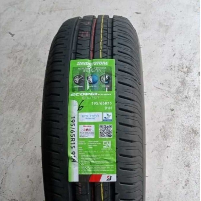 BRIDGESTEONE ECOPIA ENLITEN EP300 195 65 R15 ban apv kijang avanza dlll 195/65 r15 bs ecopia ep300