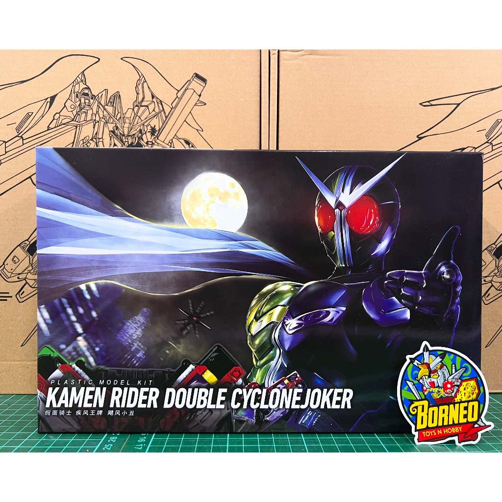 ACE MODEL FIGURE RISE STANDARD KAMEN RIDER DOUBLE CYCLONE JOKER MODEL KIT