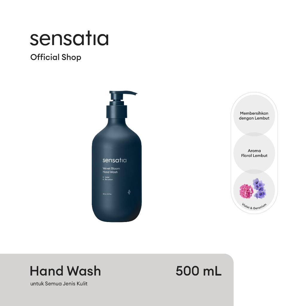 Sensatia Velvet Bloom Hand Wash - 500mL