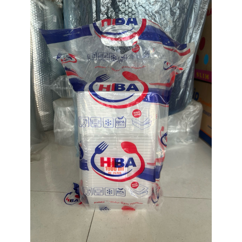 Thinwall HIBA 1000ml square