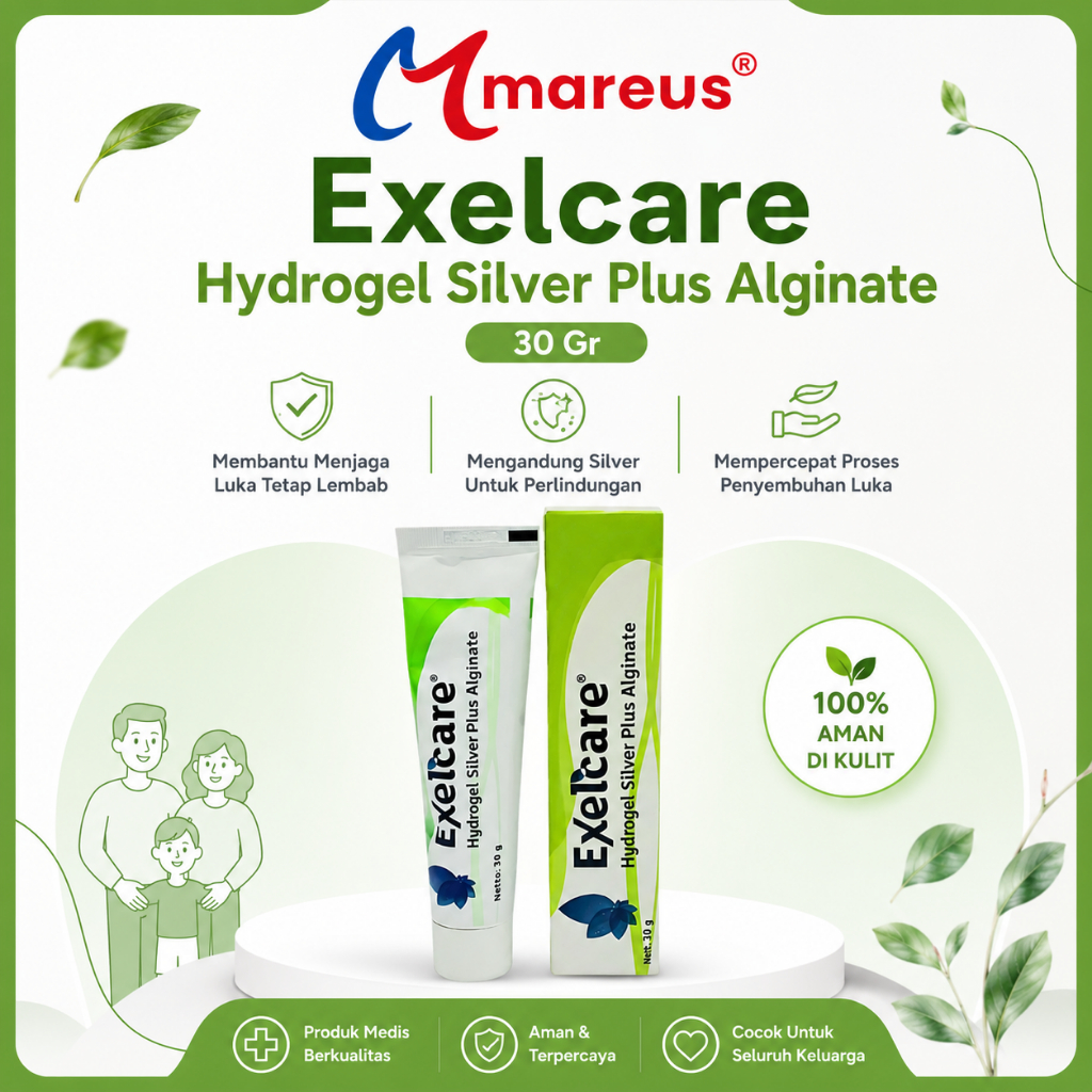 EXELCARE - Salep Exelcare Hydrogel Silver Plus Alginate (30gr)