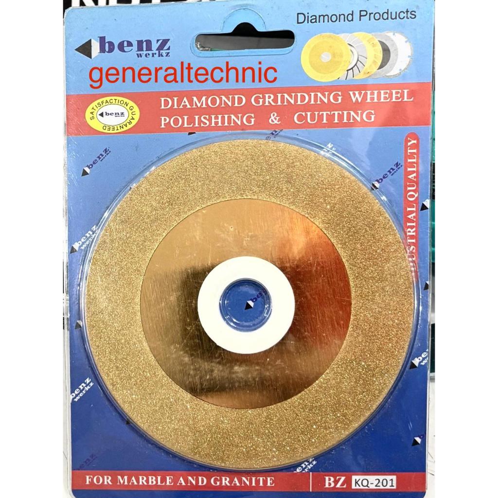 Diamond Wheel Benz 4" Polishing & Cutting Wheel Diamond Grinding Wheel Benz