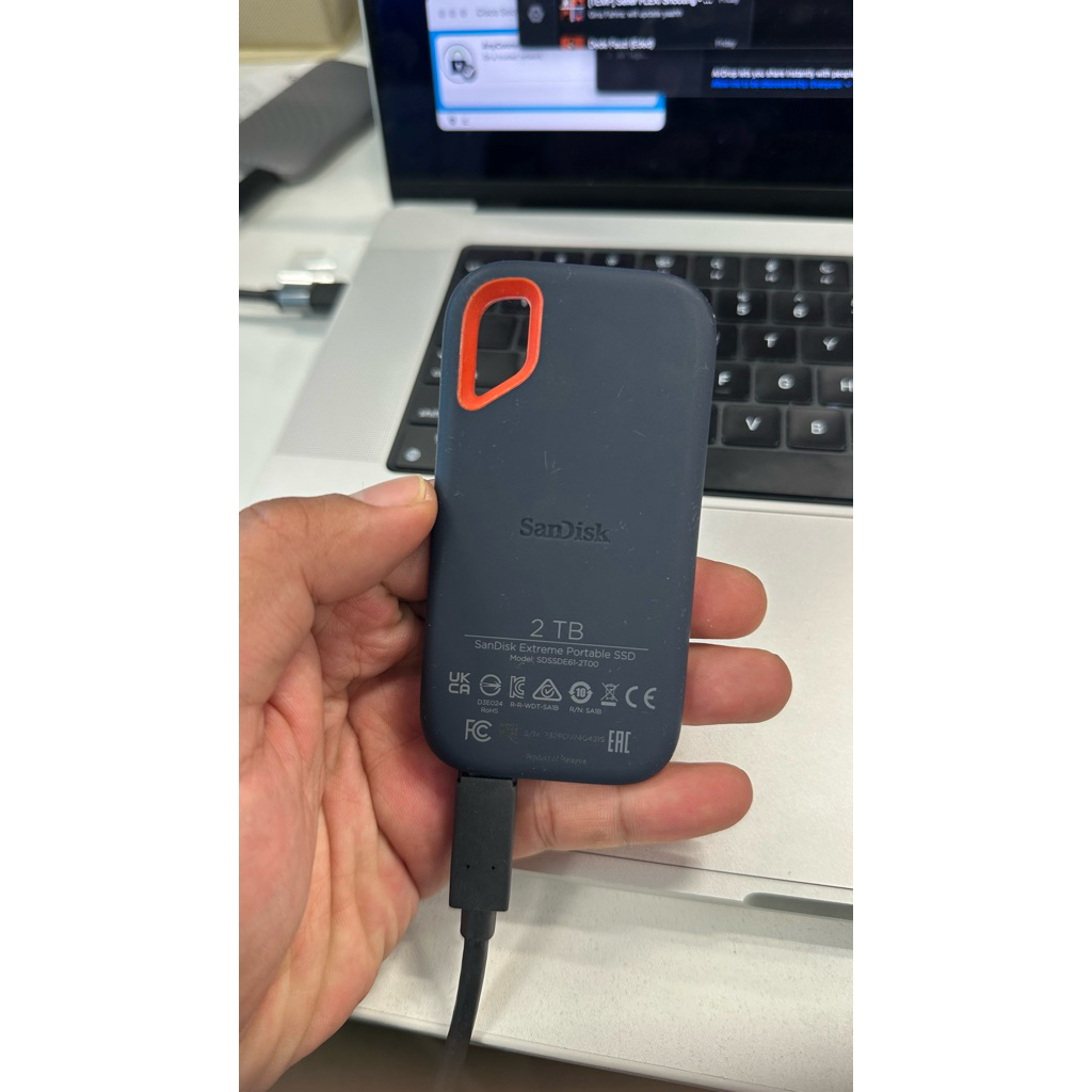 WTS SSD Sandisk 2TB E61