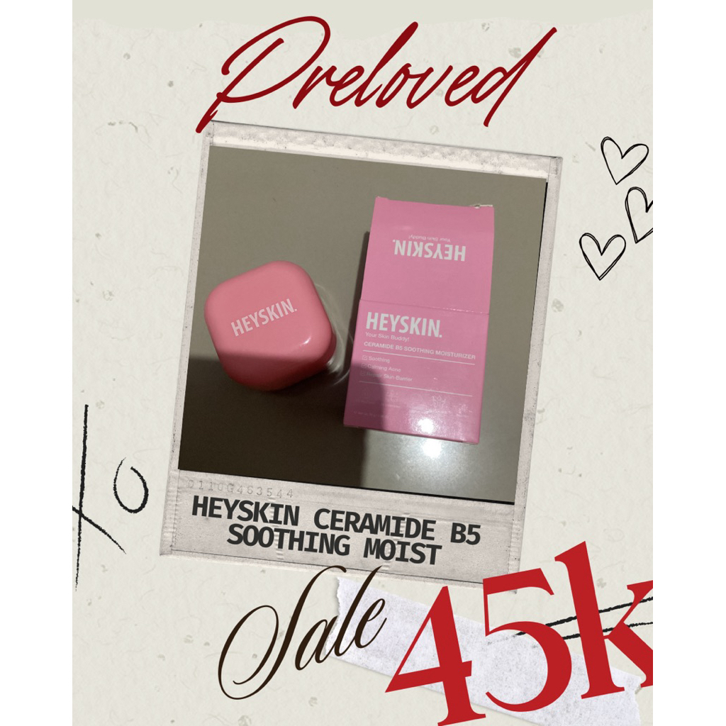 [SALE] Prel0ved HEYSKIN Ceramide B5 Soothing Moisturizer