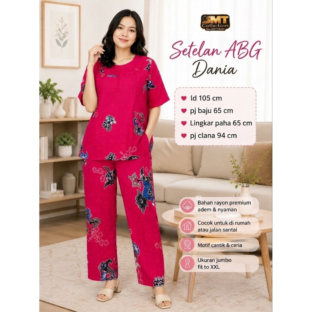 SMT Marisa Setelan ABG Dania ld 105 cm