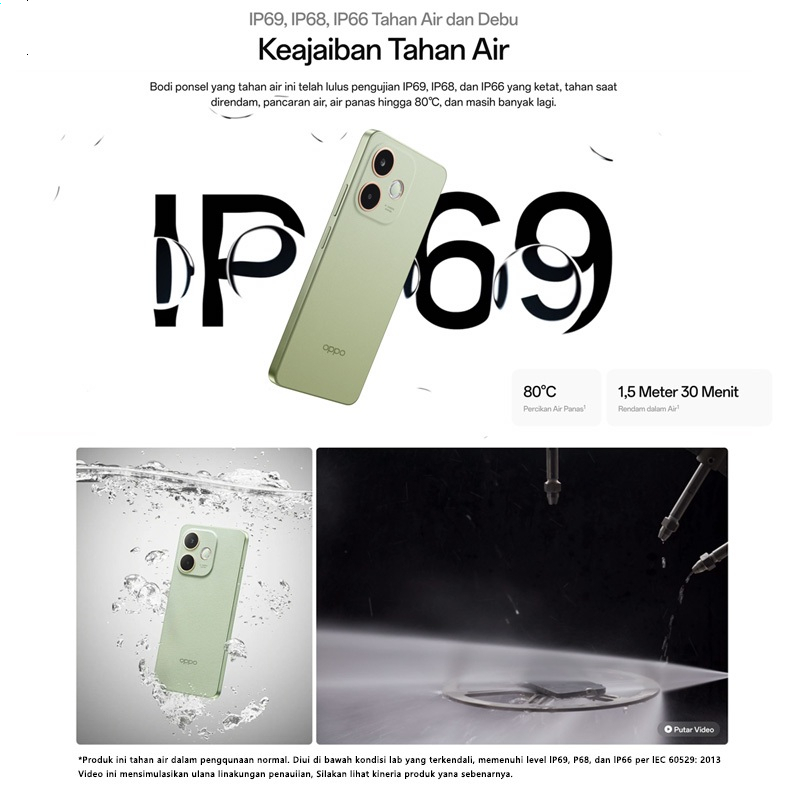 OPPO A5 PRO RAM 8GB/256GB Smartphone Baterai Besar Kamera AI Layar Luas HP Android Terbaru