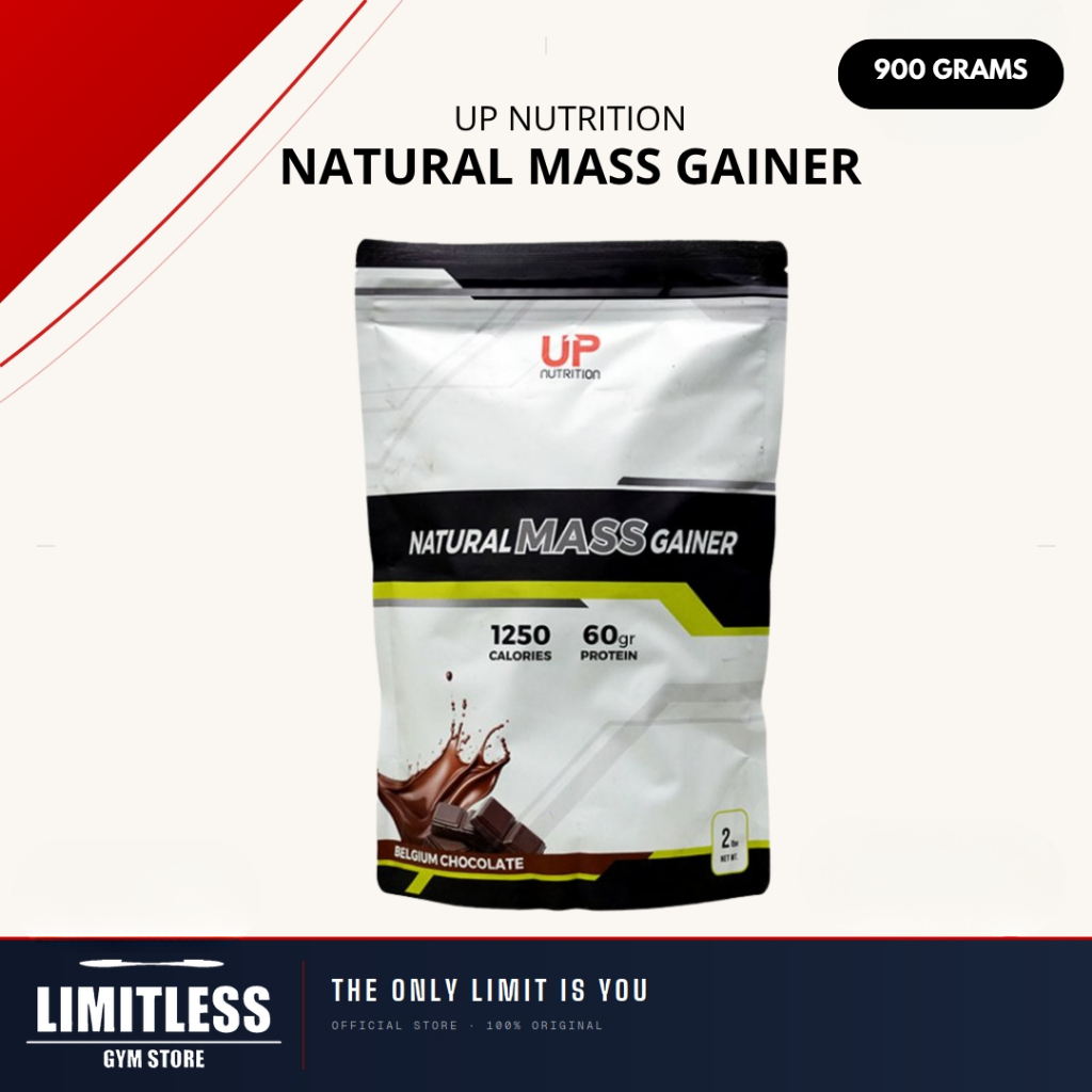 UP NUTRITION Natural Mass Gainer 2 Lbs Import - Susu Mass Gainer Untuk Bulking BPOM Halal