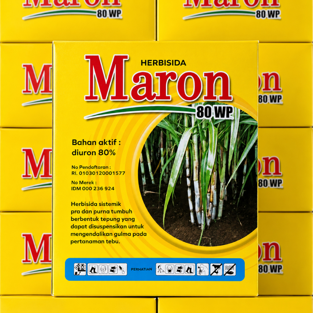 MARON 80 WP - 1 kg | Herbisida Selektif untuk Tebu dan Nanas