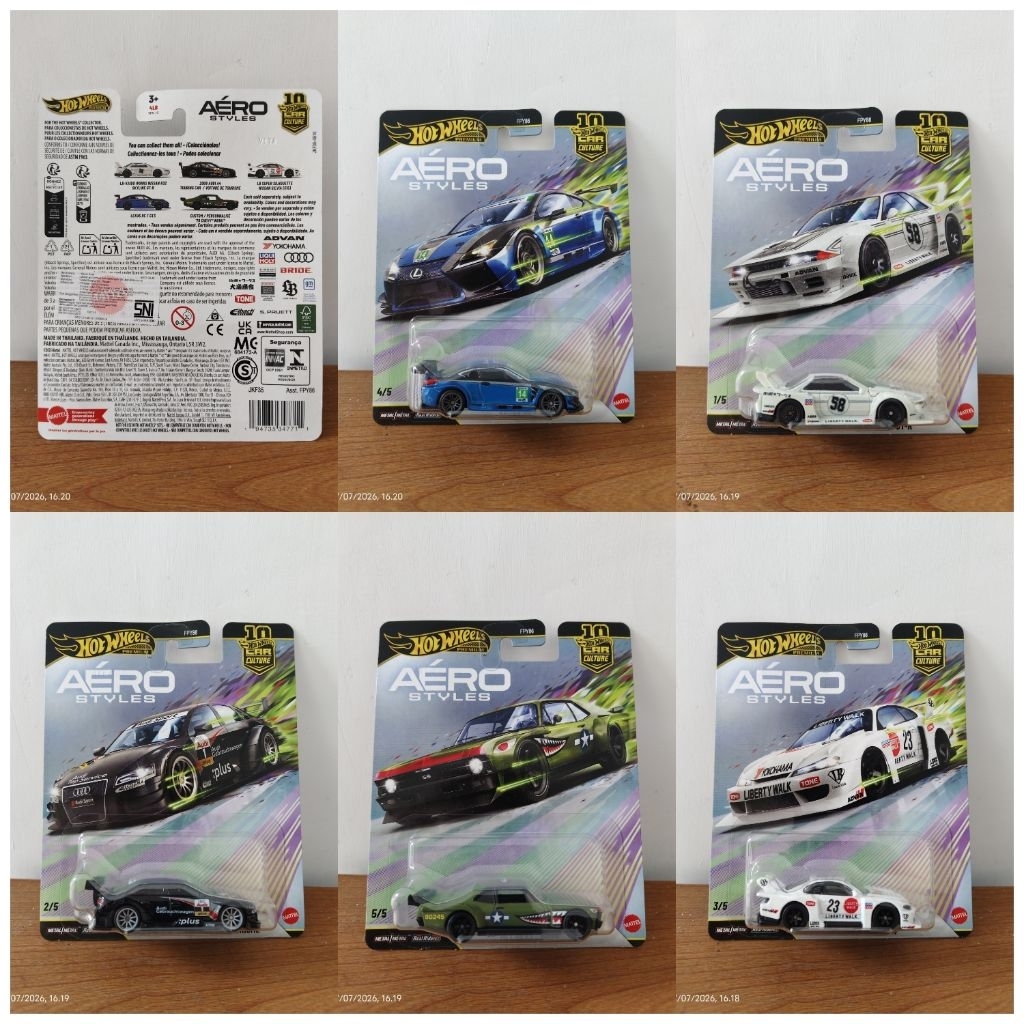 Hotwheels Euro Styles set Premium