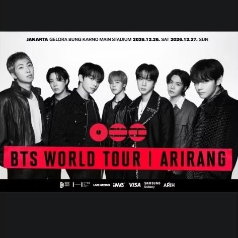OFFICIAL TIKET KONSER BTS ARIRANG JAKARTA