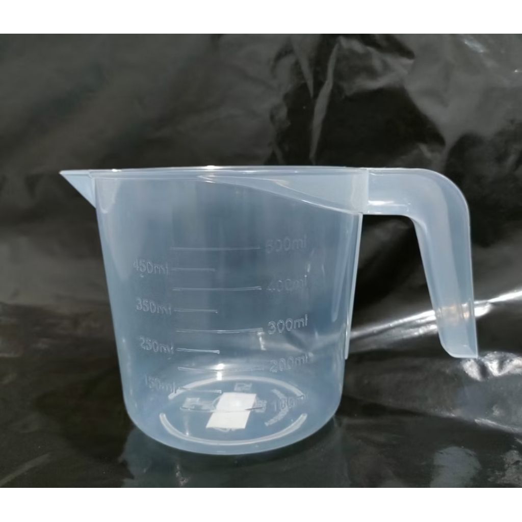(K.45) Gelas Ukur 500 Ml Gelas Ukur Plastik Gelas Takar Plastik Mengukur