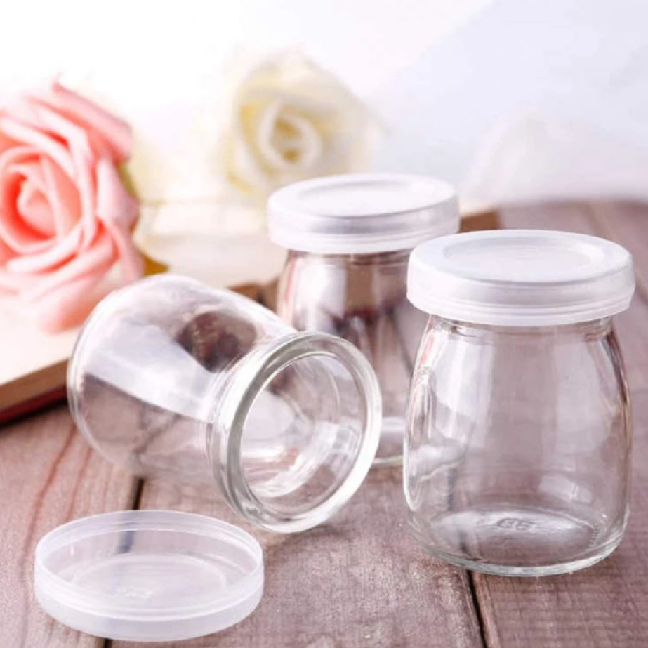 Isi 6 Pcs Puding Jar Kaca 100ml / Jar Puding 100ml /Jar Kaca Clear 100ml
