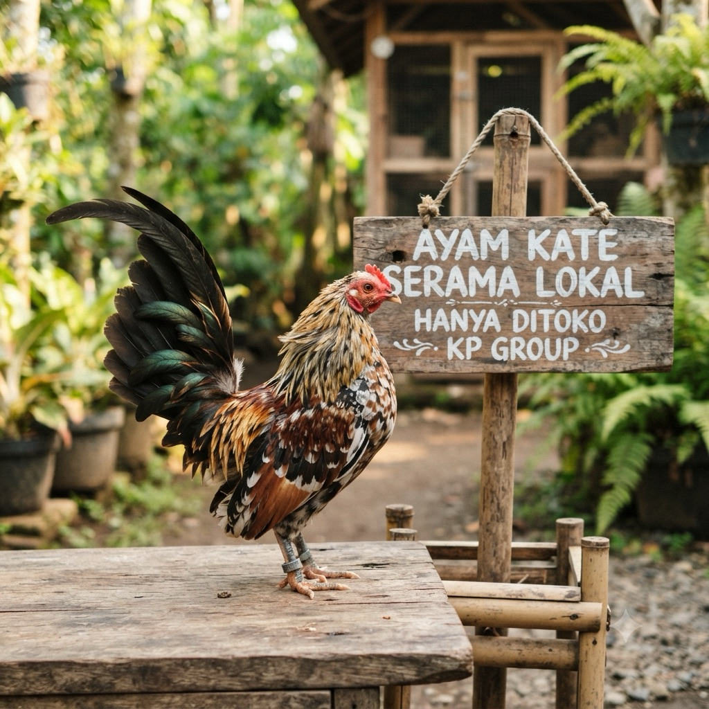 Telur ayam serama / kate lokal fertil asli siap ditetaskan - ayam kate lokal KURNIA PRATAMA GROUP