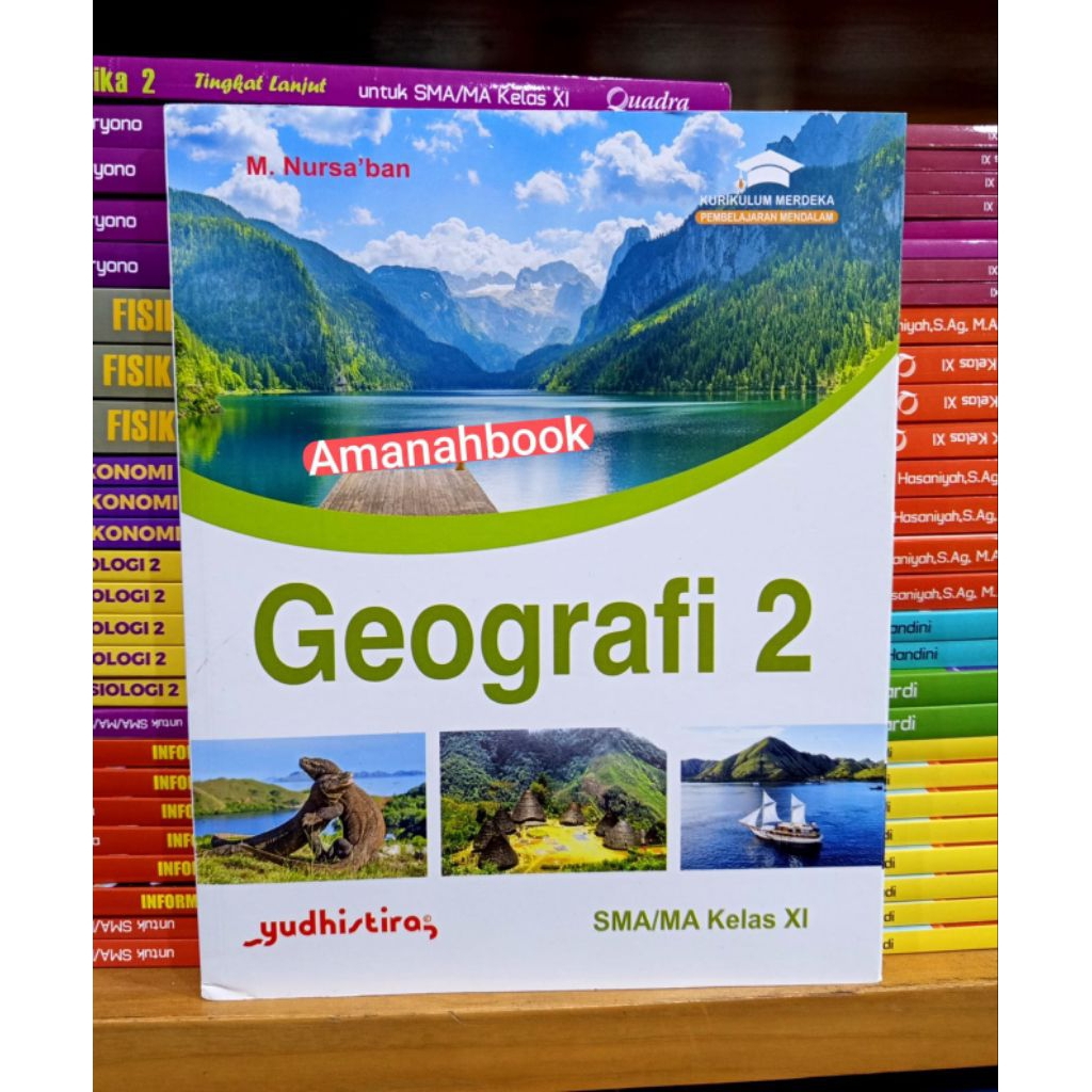 Buku Geografi SMA Kelas 11 Kurikulum Merdeka Yudhistira
