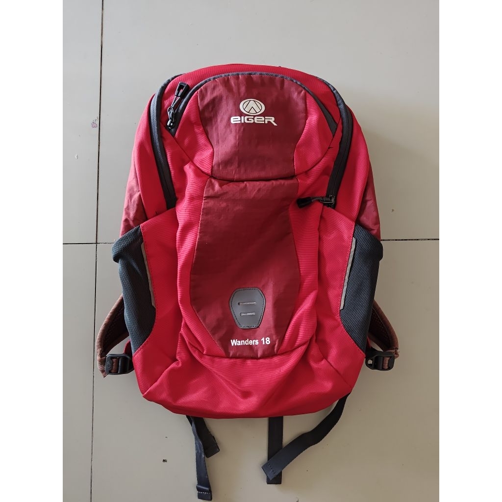 Tas Ransel Eiger Laptop Wanders 18 Second Bagus