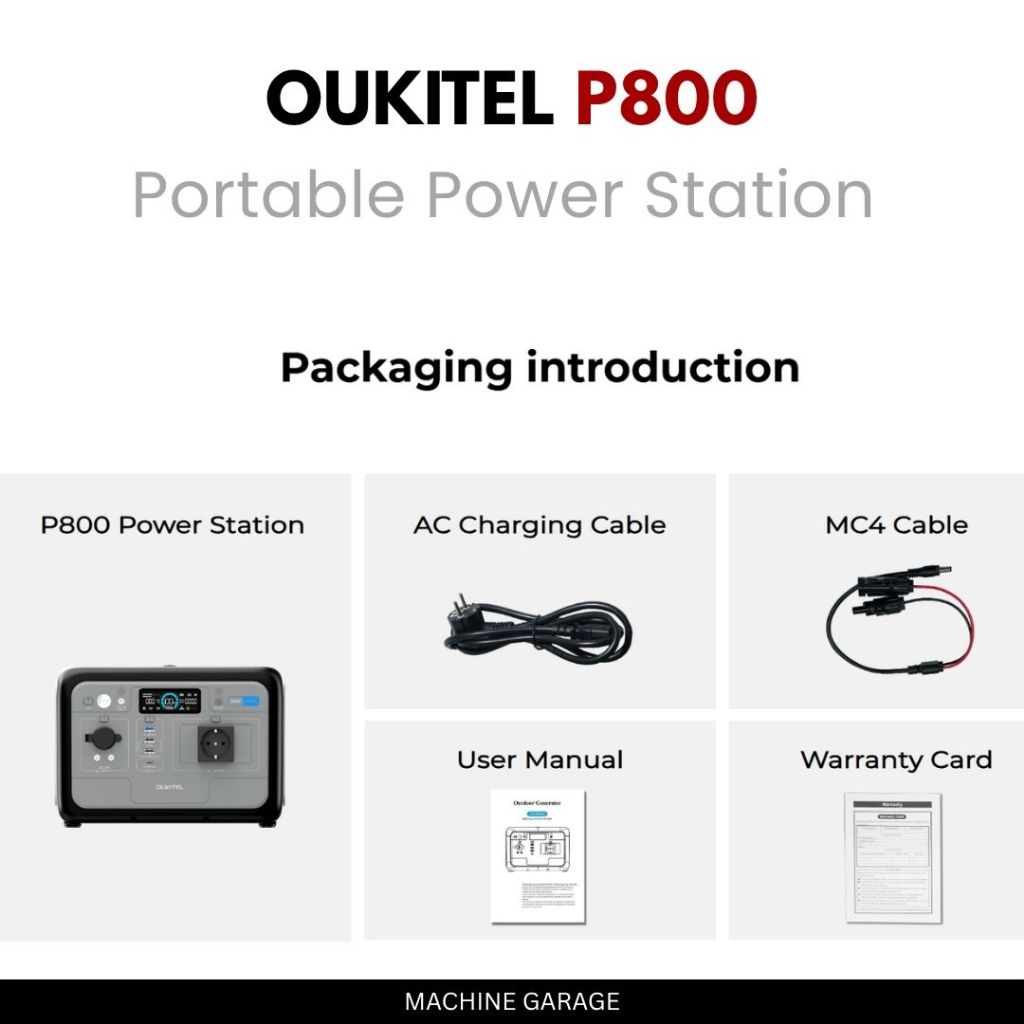 OUKITEL P800 Portable Power Station