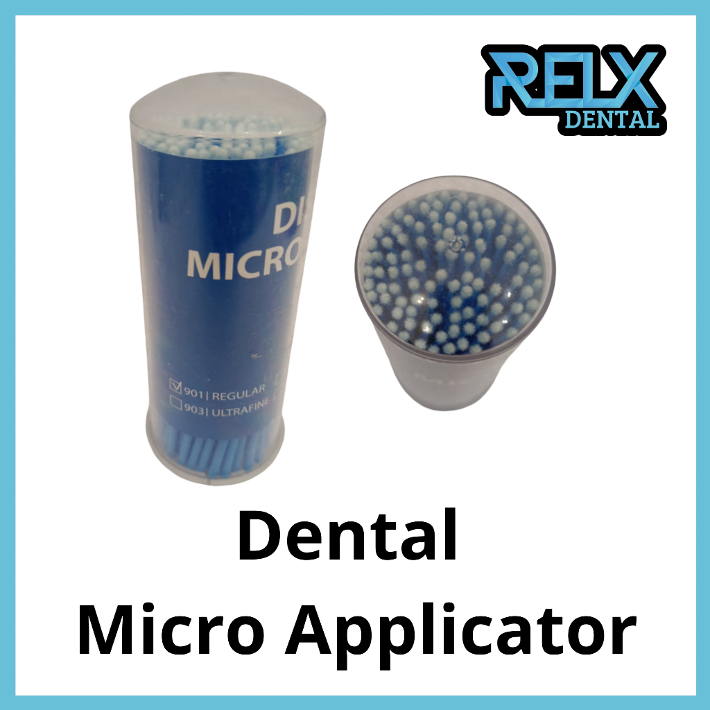 RELX Disposable Micro Applicators/ Microbrush/ Dental Brush Original (Harga tertera untuk 1 box isi 