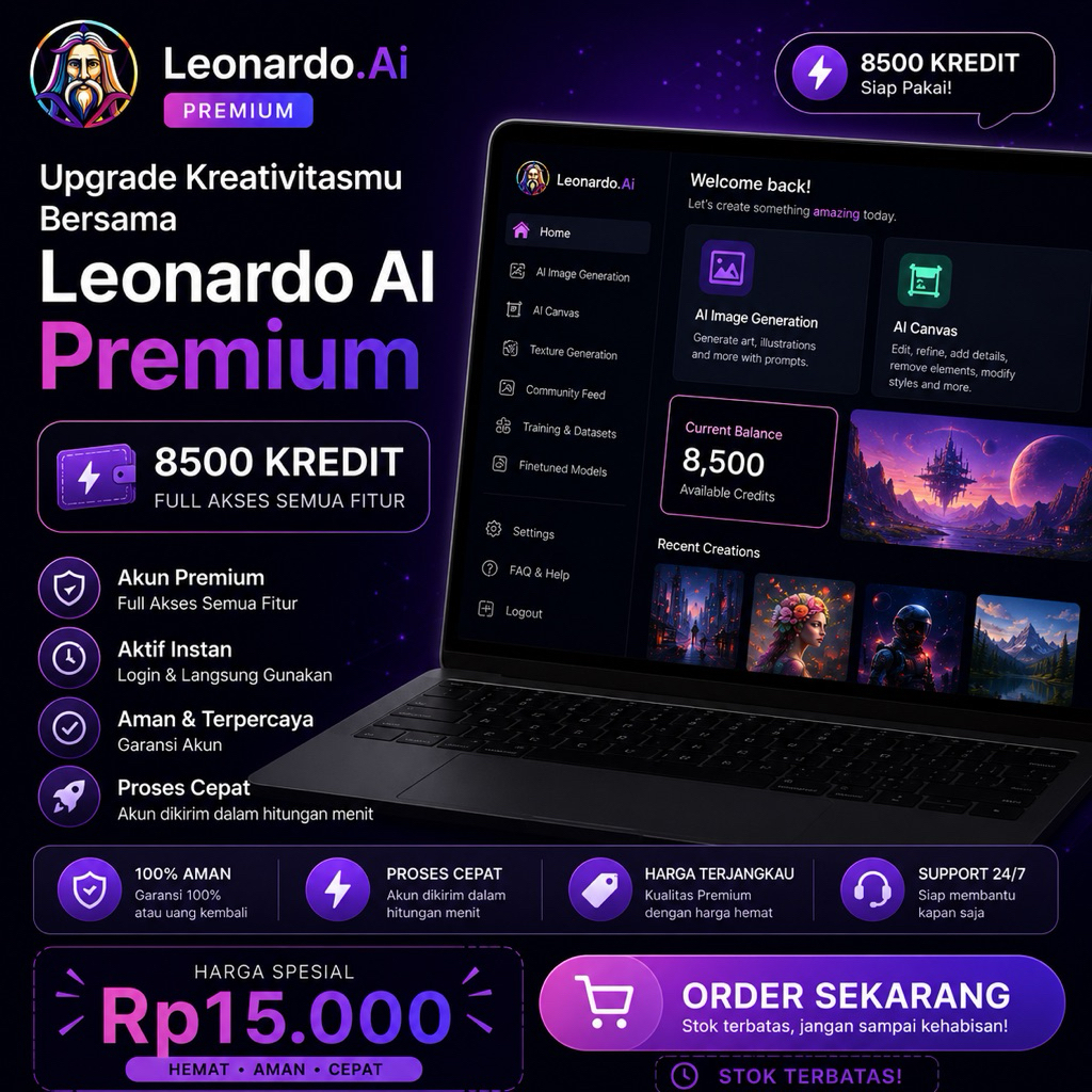 Leonardo Ai Premium 8500 credit