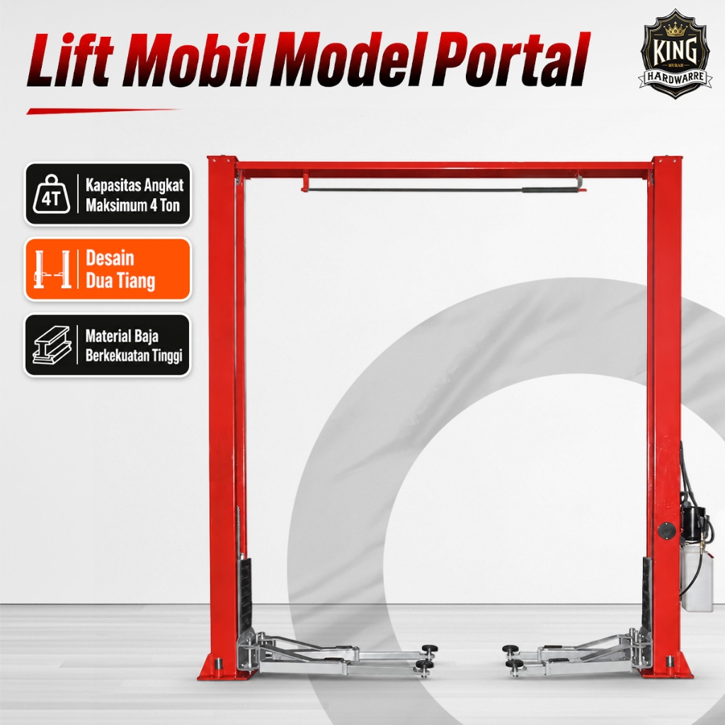 Two Post Car Lift Hydraulic Alat Angkat Mobil Osaka Peralatan Bengkel Mobil Otomotif Two Post Lift