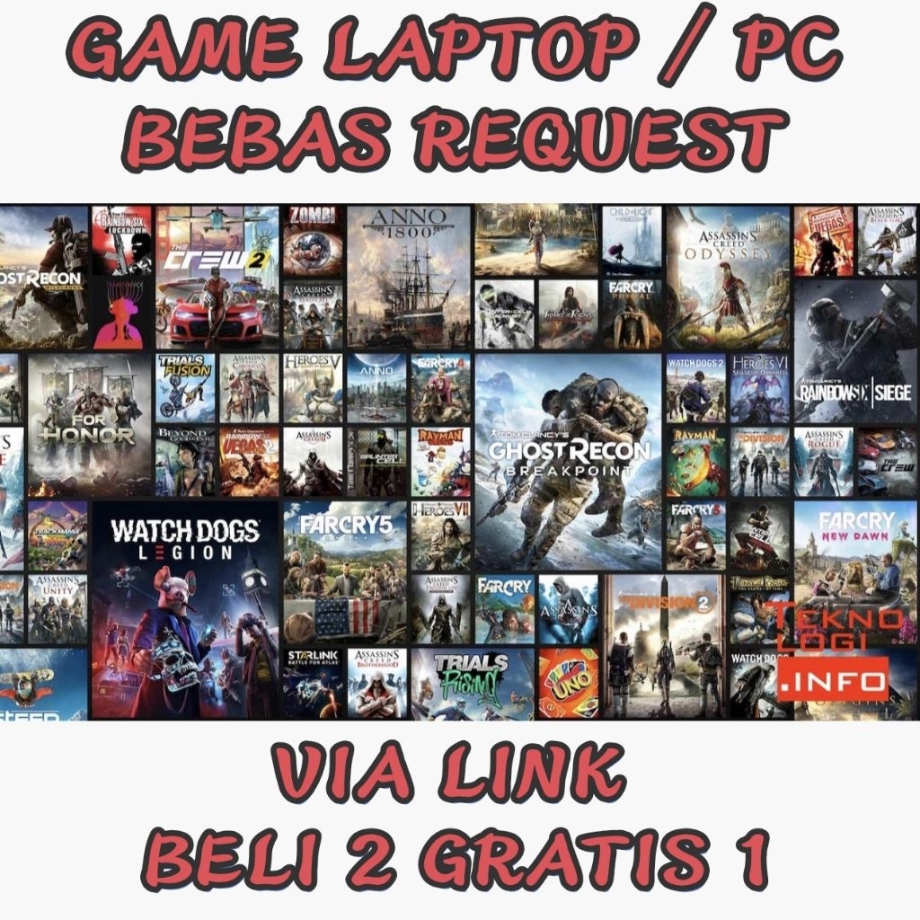 GAME PC LAPTOP BEBAS REQUEST