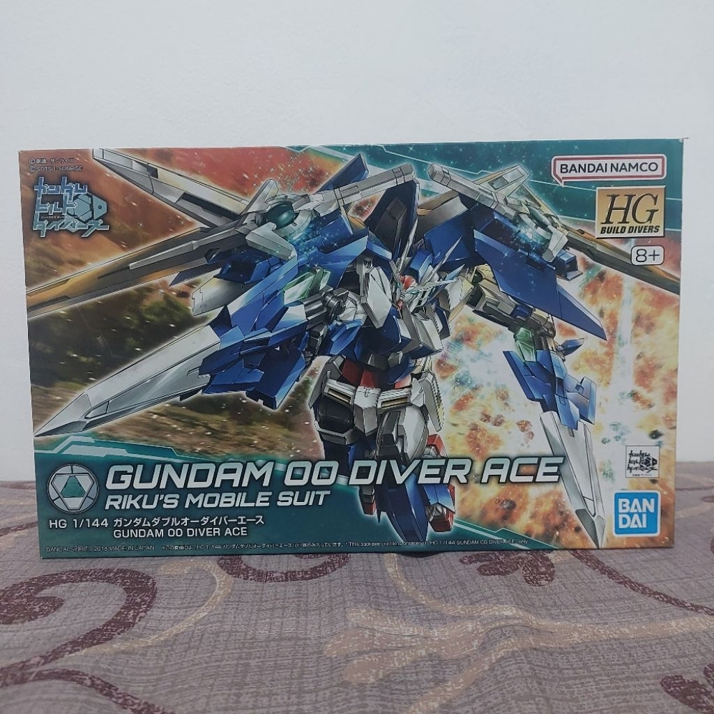 [RARE] HGBD 1/144 Gundam 00 Diver Ace