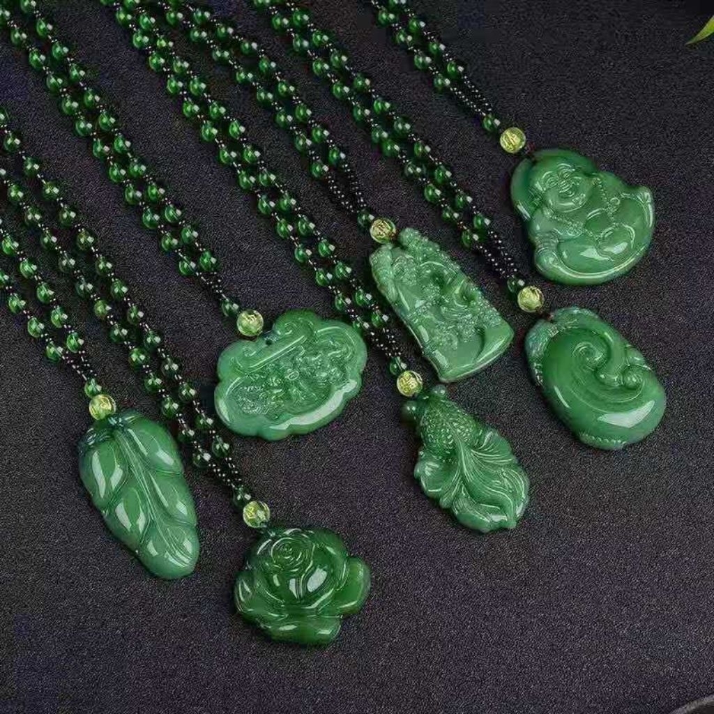 COD KALUNG KESEHATAN GIOK ASLI, KALUNG KESEHATAN PRIA WANITA BATU GIOK MODEL SHIO