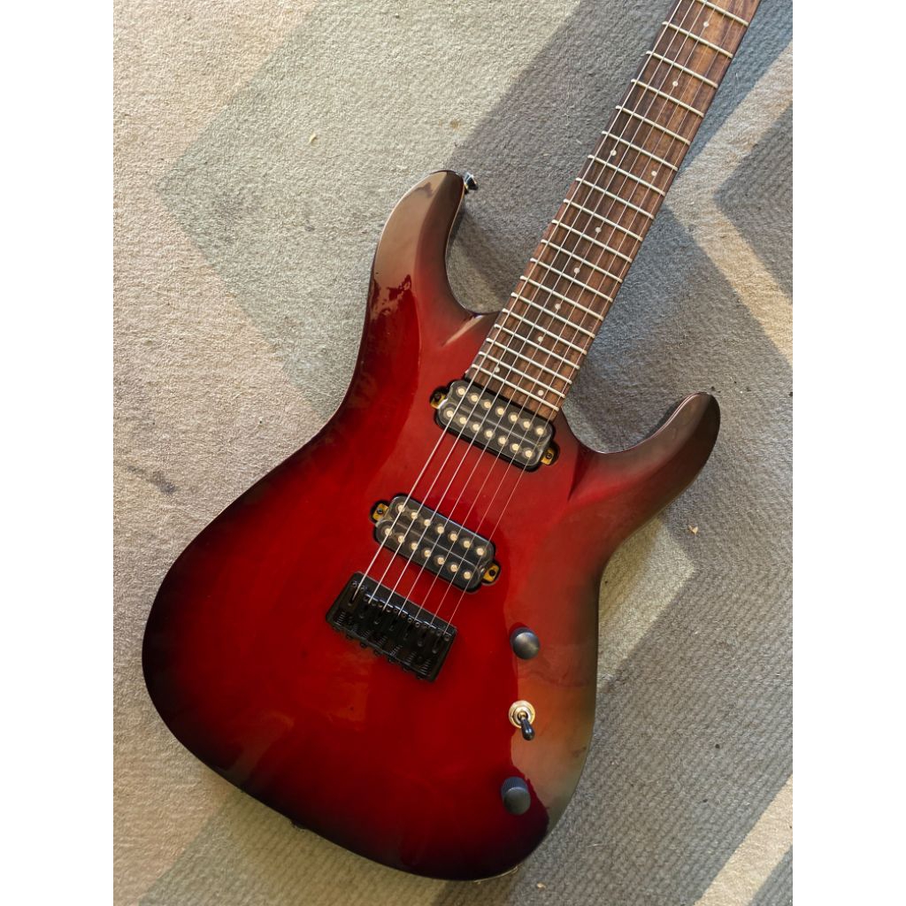 Gitar 7string Redbrust neck original schecter