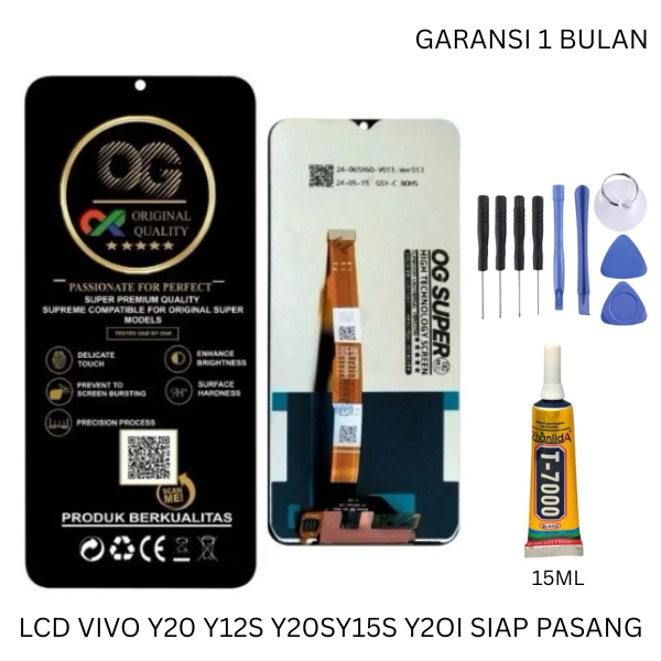 Lcd Vivo Y20 / Vivo Y20s / Vivo Y12s / Vivo Y15s Touchscreen Fullset