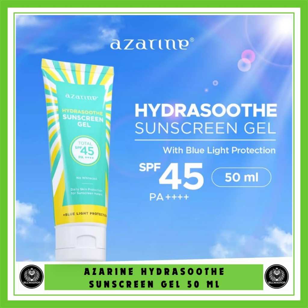 Azarine Hydrasoothe Sunscreen Gel SPF45 PA++++ 50ML | Sunscreen Azarine SPF45 PA++++