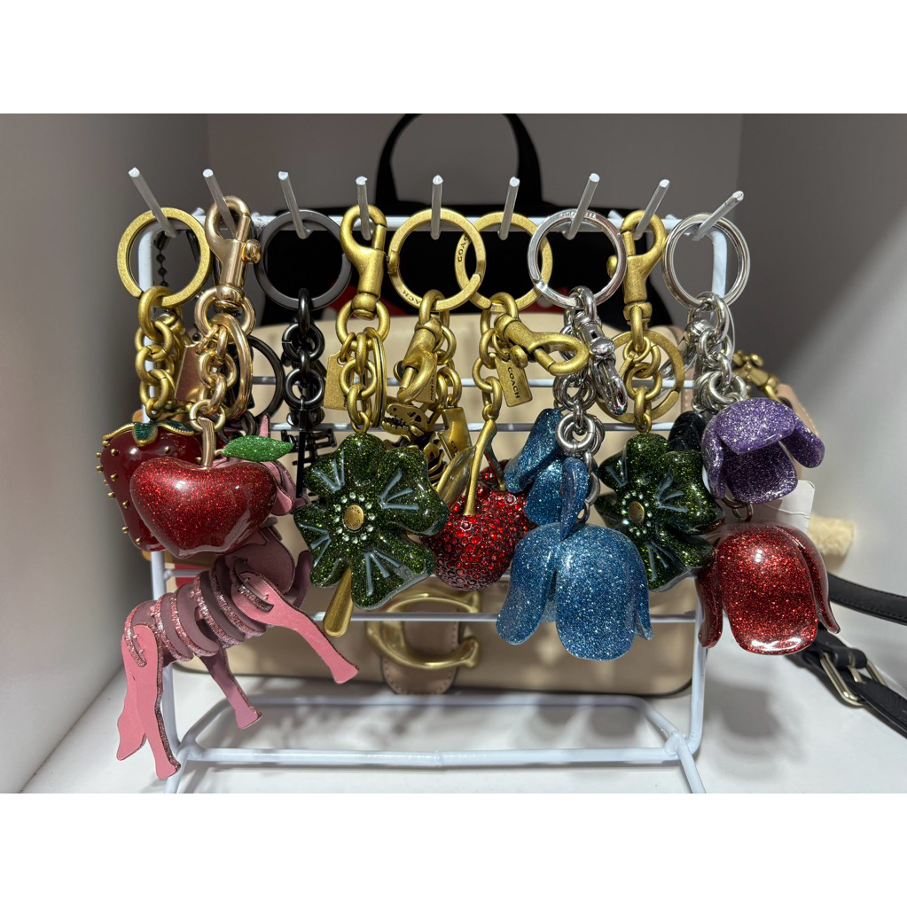 Coach-s cherry charm / pendant