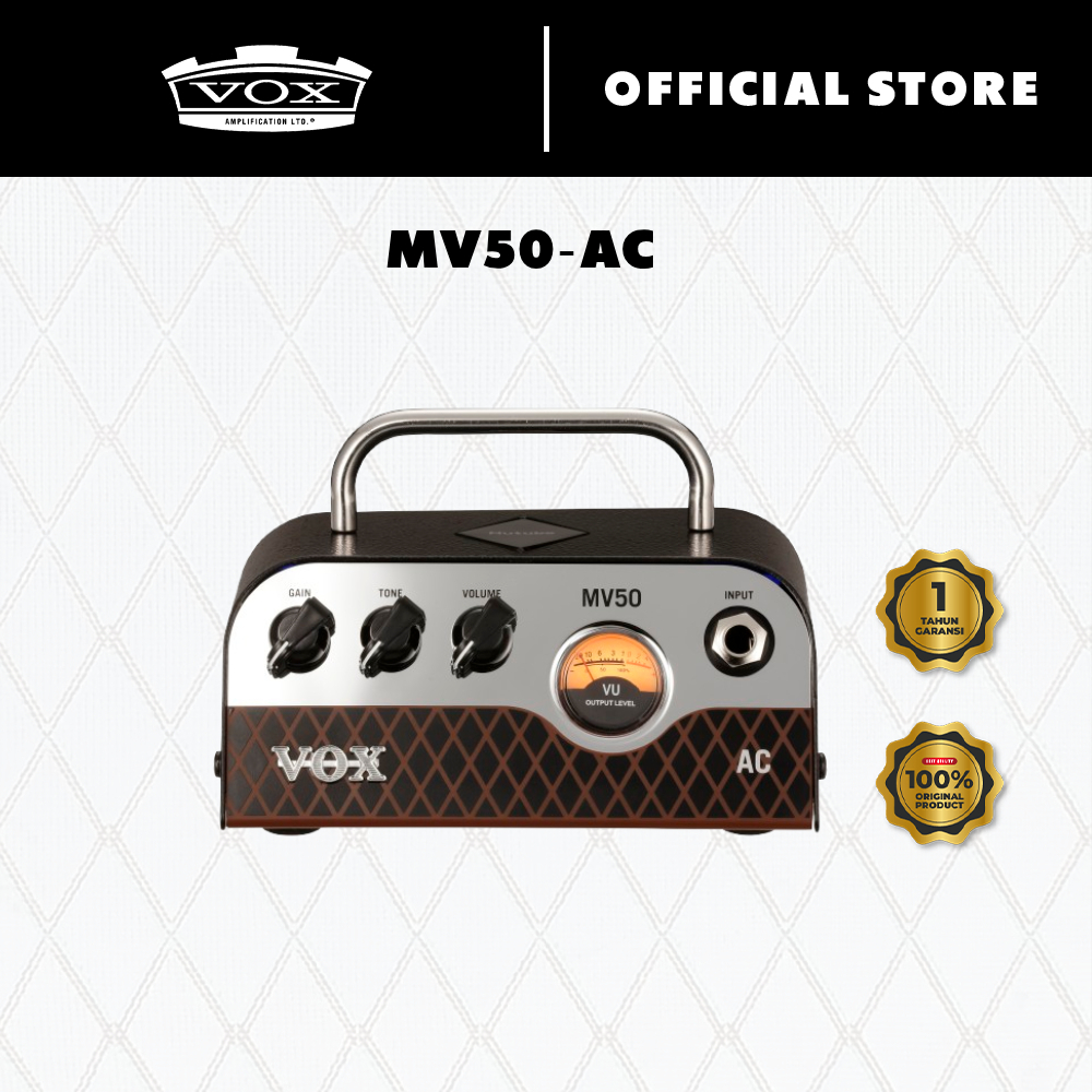 VOX MV50-AC Head Amplifier Gitar Elektrik
