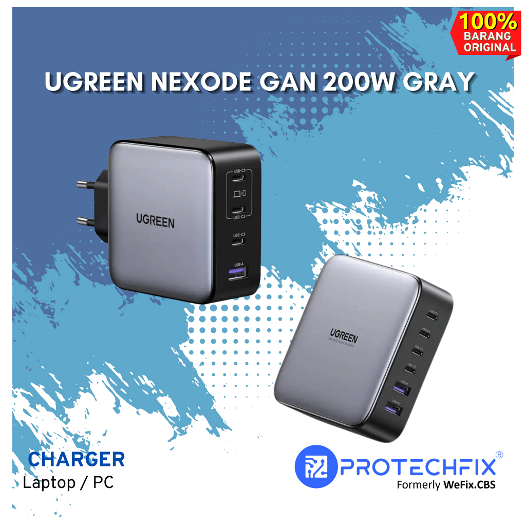 UGREEN NEXODE GAN 200W GRAY
