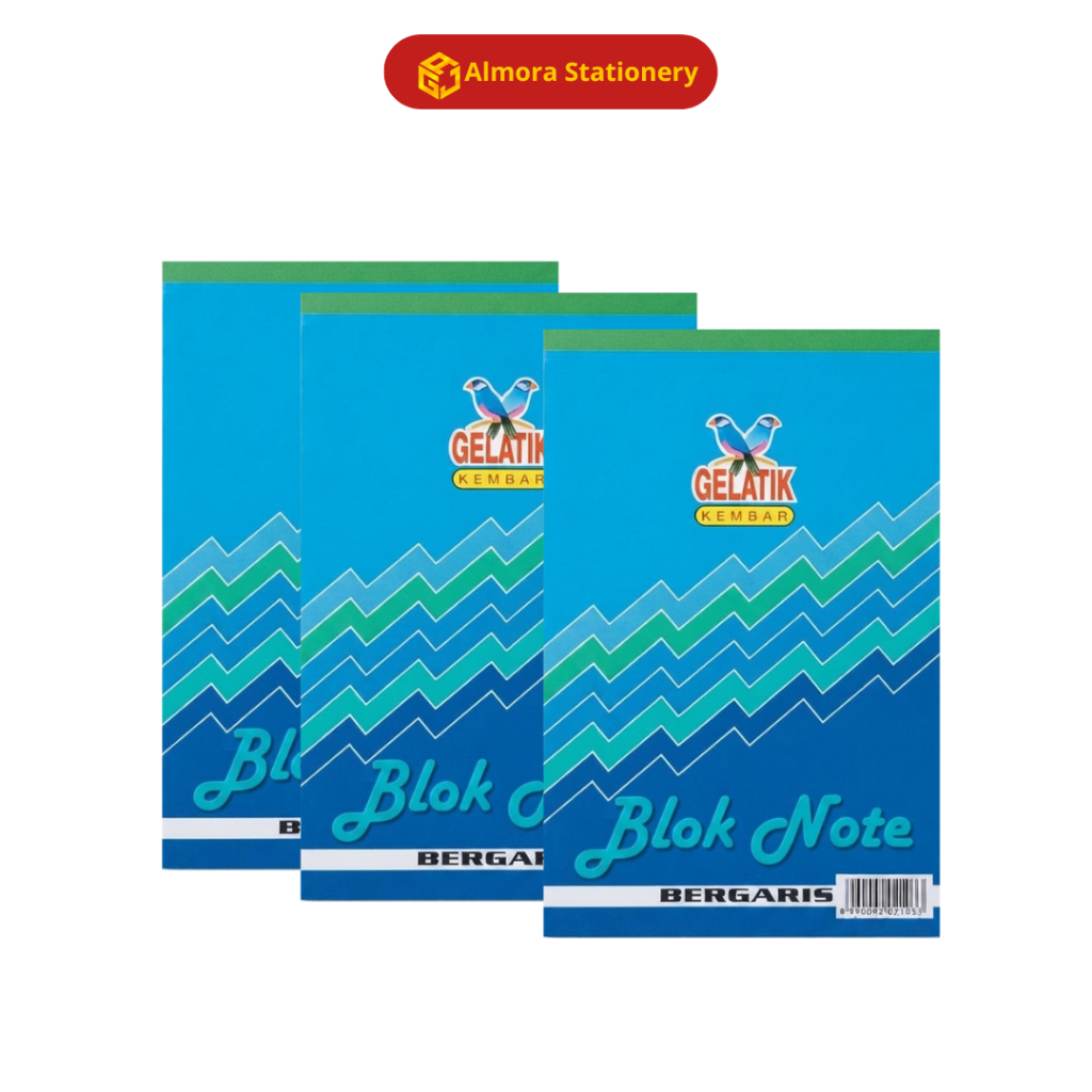 Block Note Bergaris Block Note Kecil Gelatik Kembar