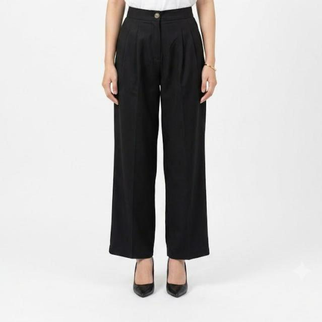 Eprise Bottom Panjang BLACK AP1068 | Celana Wanita