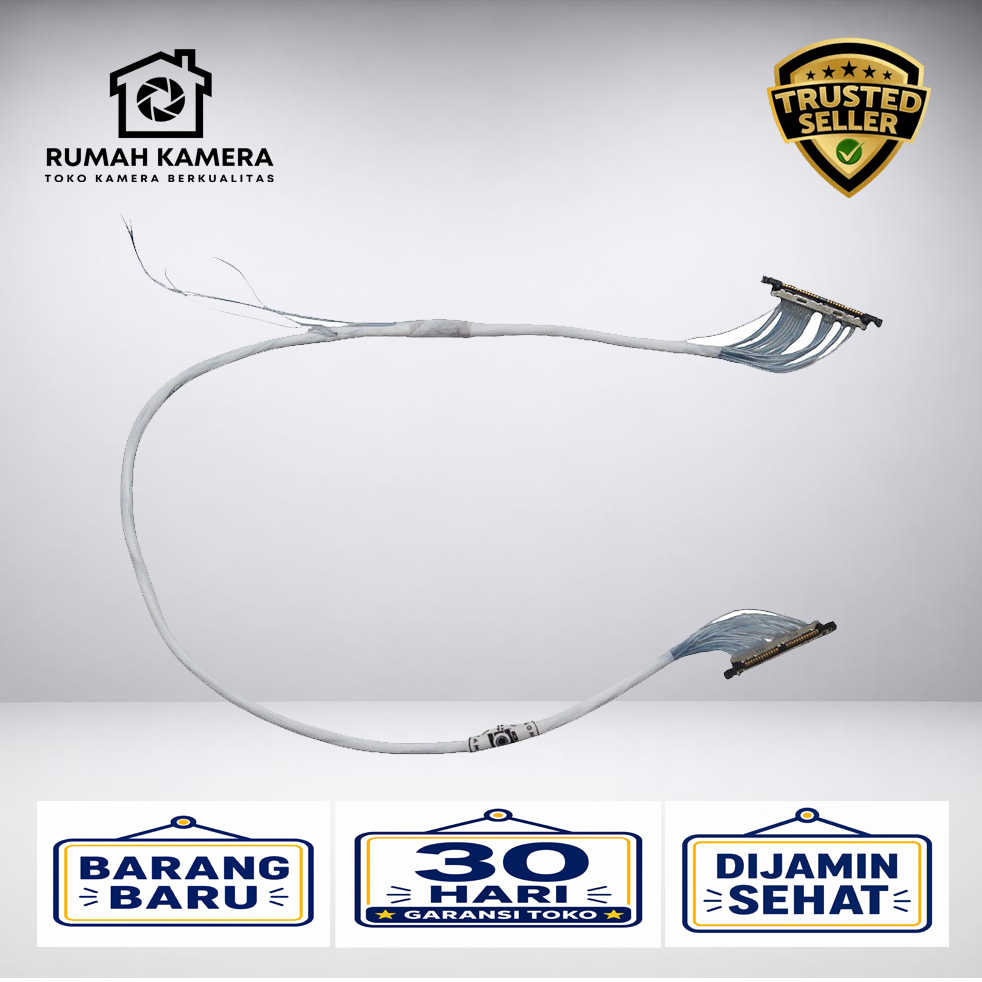 Kabel Flex Flexible LCD Rotasi 4 Kabel Keluar Kamera Canon 600D 650D 700D 70D